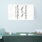 Travel Brautparty Namensdatum fehlen Frau Sim Banner (Messeveranstaltung)