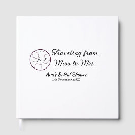 Travel Brautparty Namensdatum fehlen Frau Sim Gästebuch