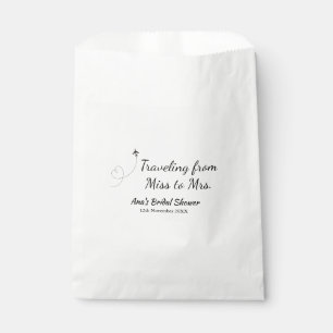 Travel Brautparty Namensdatum fehlen Frau Sim Geschenktütchen