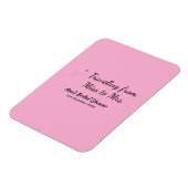 Travel Brautparty Namensdatum fehlen Frau Sim Magnet (Linke Seite)