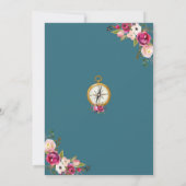 Travel Bridal Dusche Einladung Frau Dusche (Rückseite)