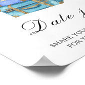 Travel bridal shower - date night ideas poster (Ecke)