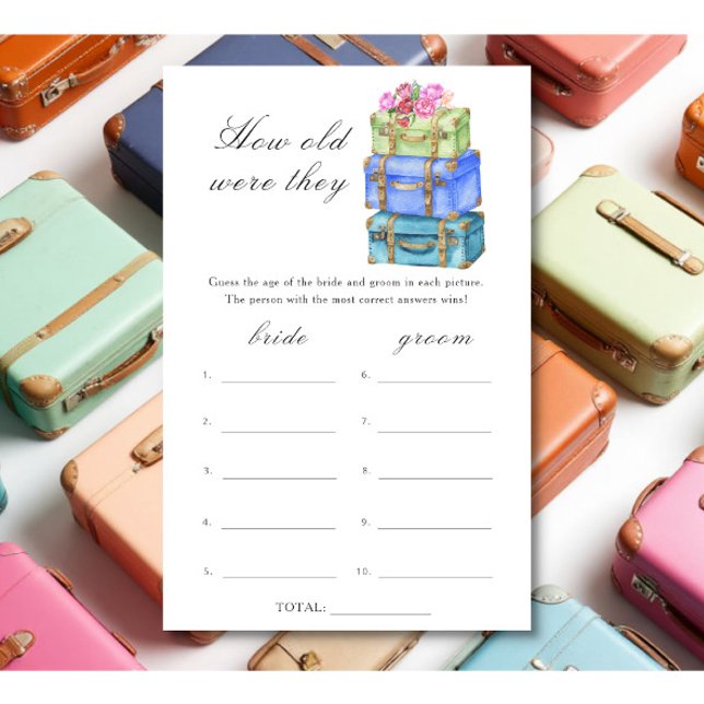 Travel bridal shower How old were they game (Von Creator hochgeladen)