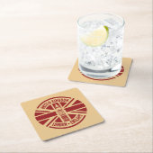 Travel Briefmarke, London England Rechteckiger Pappuntersetzer (Vor Ort)