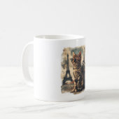 Travel Buddy Cat Kaffeetasse (Vorderseite Links)