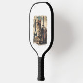 Travel Buddy Cat Pickleball Schläger (Links)