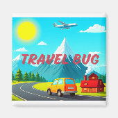 Travel Bug Magnet (Vorne)