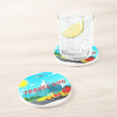 Travel Bug Sand Untersetzer (Seite)