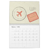 TRAVEL CALENDAR KALENDER (Feb 2026)