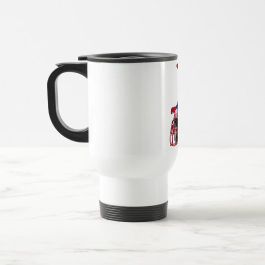 Travel/Commuter Mug Reisebecher (Links)