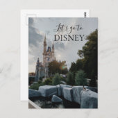 Travel Disney Postcard - Magic Kingdom Castle Postkarte (Vorne/Hinten)