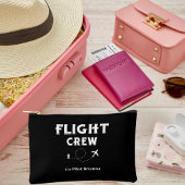 Travel Flight Crew Bridesmaid Bachelorette Custom Zubehörtasche