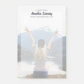 Travel Foto Personalisiert Notepad Post-it Klebezettel (Vorderseite)