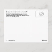 Travel Hawaii Fore Golf Postkarte (Rückseite)