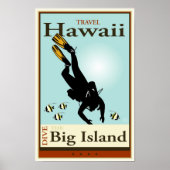 Travel Hawaii Poster (Vorne)