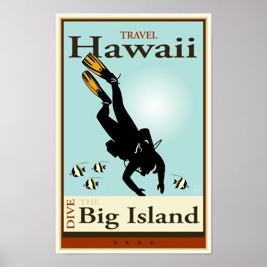 Travel Hawaii Poster (Vorne)