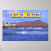 Travel Hawaii Poster (Vorne)