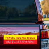 Travel Hockey Moms are Built Different Autoaufkleber
