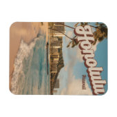 Travel Honululu, Hawaii tropische Strandgeschenke Magnet (Horizontal)