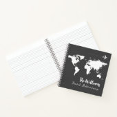 Travel International Dark Gray Notizblock (Innenseite)