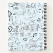 Travel Journal Adventure Wanderlust Notebook Notizblock (Rückseite)