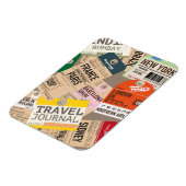 Travel Journal. Magnet (Linke Seite)
