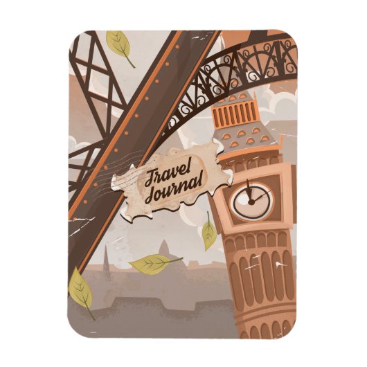 Travel Journal. Magnet (Vertikal)