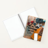 Travel Journal, Memory Book, Scrapbook Notizblock (Innenseite)