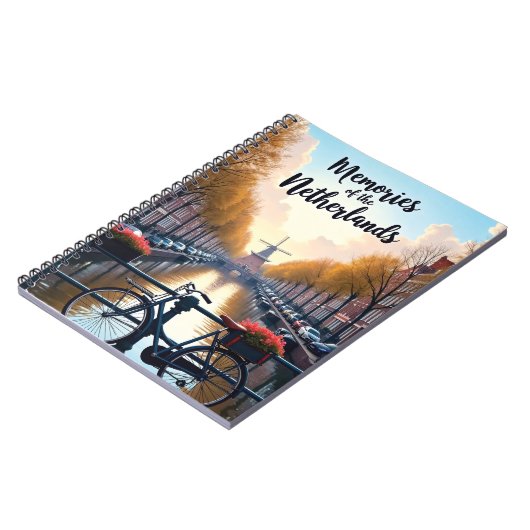 Travel Journal Netherlands Notizblock (Linke Seite)