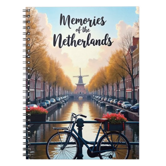 Travel Journal Netherlands Notizblock (Vorderseite)