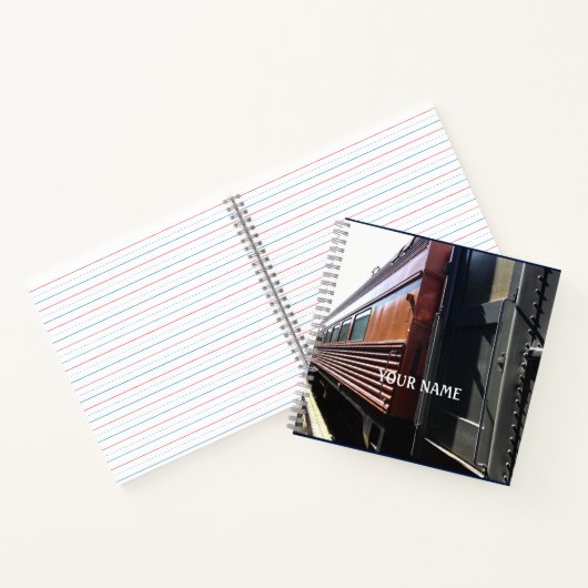 Travel Journal Train Notizblock (Innenseite)