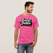 Travel Junkie T-Shirt (Vorne ganz)