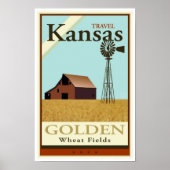 Travel Kansas Poster (Vorne)