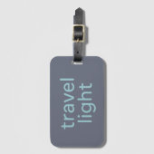Travel Light Gepäckanhänger (Vorderseite Vertikal)