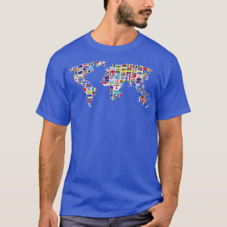 Travel Lover Cartography International Travel T-Shirt