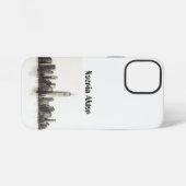 Travel lover personalize your name iPhone hülle (Rückseite (Horizontal))