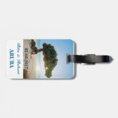 Travel Luggage Tag Collection/Divi Tree Aruba Gepäckanhänger (Rückseite horizontal)