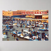 Travel Marrakesh Poster (Vorne)