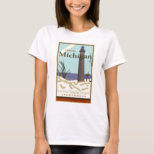 Travel Michigan T-Shirt (Vorderseite)