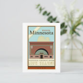 Travel Minnesota Postkarte (Stehend Vorderseite)