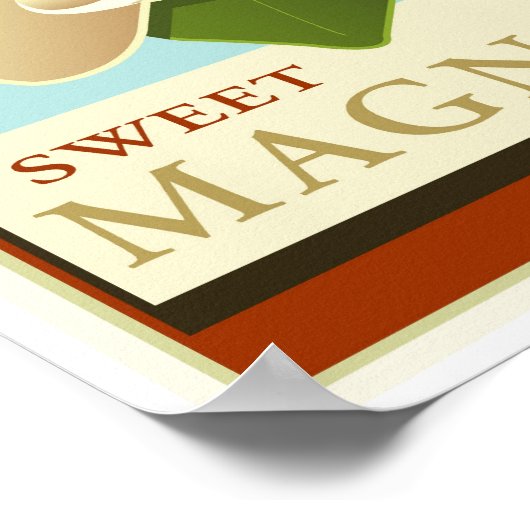 Travel Mississippi Poster (Ecke)