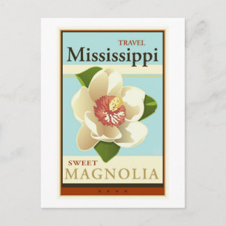 Travel Mississippi Postkarte