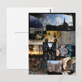 Travel Montage Postkarte (Vorne/Hinten)