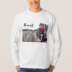 Travel Motorrad Triumph Adventure Bike Wüste Ro T-Shirt