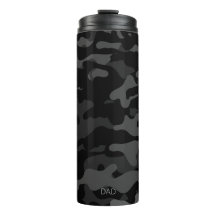 Travel Mug Black Camouflage Vater Thermal Tumbler