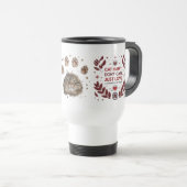 Travel Mug - Bold Red Cat Mama Pendlercup Reisebecher (VorderseiteRechts)