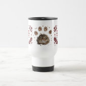 Travel Mug - Bold Red Cat Mama Pendlercup Reisebecher (Mittel)