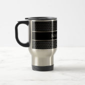 Travel Mug - Carbon Stainless Black Reisebecher (Links)