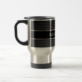 Travel Mug - Carbon Stainless Black Reisebecher