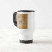Travel Mug - Carousel Ostrich Reisebecher (Vorderseite Links)